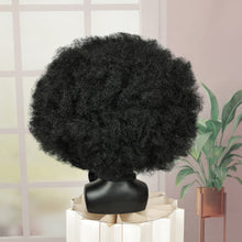 FH Curly Wigs Afro Men Wigs for Men Black Wig Soft Short Curly Synthetic Afro Wig   p14877