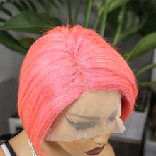 FH T-03 T-Lace Pixie wig virgin remy hair human hair