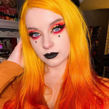 FH cosplay wig syntthetic fiber 28inches Fire Ombre P14903