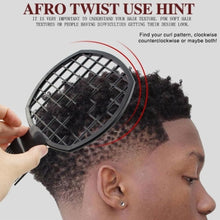 Upgraded Hair Twist Comb Hair Sponge Brush and Metal Afro Hair Pick Comb Set for Black Men Women Curls, 2 In 1 Afro Hair Coil Pick Combs Curl Brush (10 Pcs)
