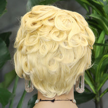 FH T-06 T-Lace Pixie wig virgin remy hair human hair