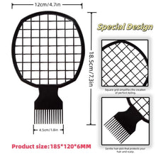 Upgraded Hair Twist Comb Hair Sponge Brush and Metal Afro Hair Pick Comb Set for Black Men Women Curls, 2 In 1 Afro Hair Coil Pick Combs Curl Brush (10 Pcs)