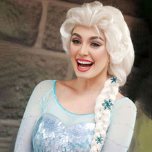 FH Braided Princess Wig- Perfect for Cosplay, Costume Parties, and Halloween Gifts 24 Inches