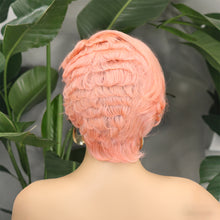 FH F-5506 5x5 Glueless Pixie Wig Raw Remy Hair (C-Type)