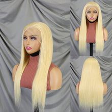 FH 13x4 Lace Front Wig Straight 100% Human Hair Lace Wig color #613