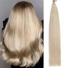 FH wholesale #18K blonde human hair u tip hair extensions 50g/pack
