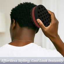 Hair Twist Sponge – Double-Sided Barber Tool for Afro Coils, Dreads, Curls & Waves, Unisex Styling for Short or Long Hair (10 Pack)