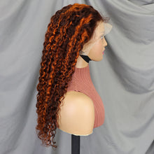 FH 13x4 Lace Front Wig Jerry Curly 100% Human Hair Lace Wig 22 inches