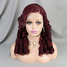 FH 300% 13x4 Egg roll wave  lace frontal wig 100% Human Hair Lace Wig 18”
