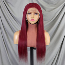 FH 13x4 Lace Front Wig Straight 100% Human Hair Lace Wig 22 inches