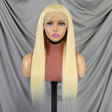 FH 13x4 Lace Front Wig Straight 100% Human Hair Lace Wig color #613