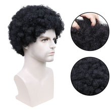 FH Nature Color Wig for Men,Pixie Wig ,Explosive hair (Nature Color)ZBP13596