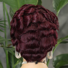 FH T-06 T-Lace Pixie wig virgin remy hair human hair