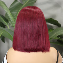 FH 4x4 HD lace closure Bob wig Straight Raw Remy Hair 12 inches