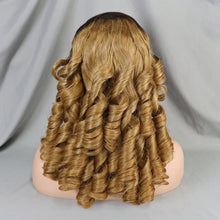 FH 300% 13x4 Egg roll wave  lace frontal wig 100% Human Hair Lace Wig 18”