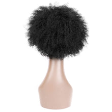 Load image into Gallery viewer, yms✨2PCS 50% OFF✨Q09520 8inch Short Kinky Curly Human Hair Afro Wigs for Black Women None Lace Wig Natural Black
