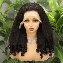 FH 13x4 350% QQ Kinky straight Human hair Raw Remy Hair