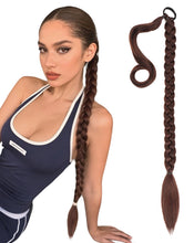 FH Long Braids Ponytail Extensions Synthetic Hair-4 Colors