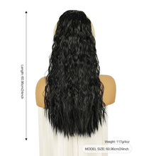 FH Drawstring Natural Curly Synthetic Hair Ponytails-4 Types