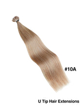 FH wholesale #10A blonde human hair u tip hair extensions 50g/pack