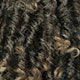 FH 14 Inch Dreadlock Wig Short Afro Curly Twist Wig Synthetic Braided Wigs (1B/27) p13557