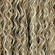 FH Glueless Headband Wig Long Blonde Curly Headband Wigs Synthetic (Mixed Blonde) Pp15281