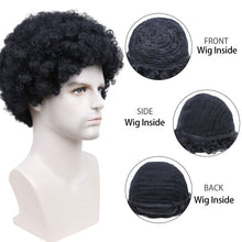 FH Nature Color Wig for Men,Pixie Wig ,Explosive hair (Nature Color)ZBP13596