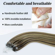 FH H6 Feather Hair Extension Reusable Feather Hair for Braids & Updos 22inches