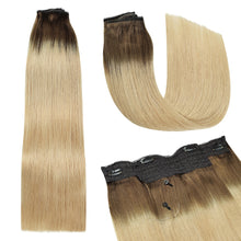 FH Flip in human hair weft extension hola clip in hair - 5 colors