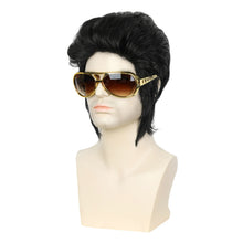 FH 8 Inches Straight Wig Synthetic Fiber wig balck p14335