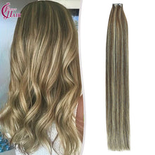FH Seamless Tape In Hair Extensions 22inches no weft bundle Premium Human Hair