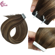 FH Seamless Tape In Hair Extensions 22inches no weft bundle Premium Human Hair