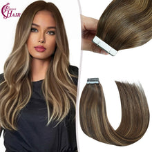 FH Seamless Tape In Hair Extensions 22inches no weft bundle Premium Human Hair