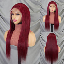 FH 13x4 Lace Front Wig Straight 100% Human Hair Lace Wig 22 inches