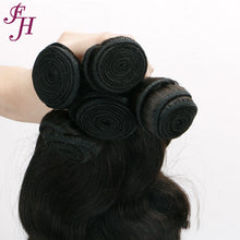 FH one piece brazilian body wave human hair bundles