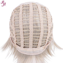 FH cheap price wig P13329 short blonde fashion synthetic hair wig