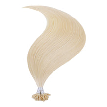 Load image into Gallery viewer, FH high quality 613 blonde human hair u tip hair extensions