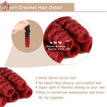 Load image into Gallery viewer, FH ombre synthetic hair 10 inches crochet braiding hair