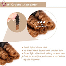 FH ombre South africa hair 10 inches custom synthetic crochet hair