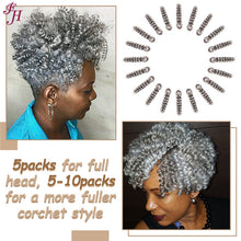 Load image into Gallery viewer, FH ombre pre stretched expression 10 inches synthetic braiding