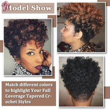 FH ombre crochet braid 10 inches synthetic braiding hair