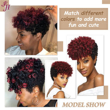 Load image into Gallery viewer, FH ombre synthetic hair 10 inches crochet braiding hair