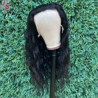 FH premade 100% raw virgin unprocessed human hair body wave 13x4 lace frontal wig