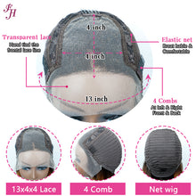 FH middle part lace frontal 1B&30 short bob human hair wig