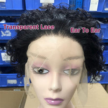 【Nikita】FH Q14389 short curly 13x1 lace frontal pixie cut wig