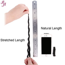 Load image into Gallery viewer, FH ombre crochet hair 10 inches synthetic hair