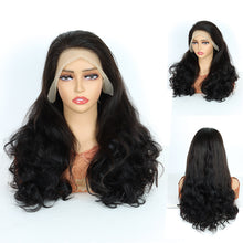 【2FH】✨PECIAL SALE ON LIVE✨FH Q16162 natural black body wave 13x4 lace frontal real hair wig
