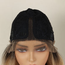 FH P13853 ombre color straight synthetic wig