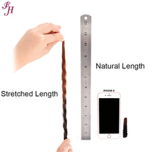 FH ombre braiding hair 10 inches synthetic crochet braids