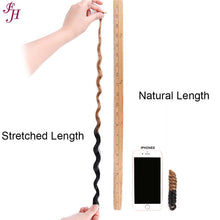 FH ombre synthetic hair 20 inches crochet braids hair extensions